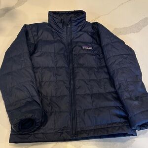 Patagonia Kids Dark Blue Puffer Jacket
